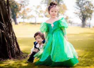 Con gái Elly Trần hóa thân thành nàng công chúa