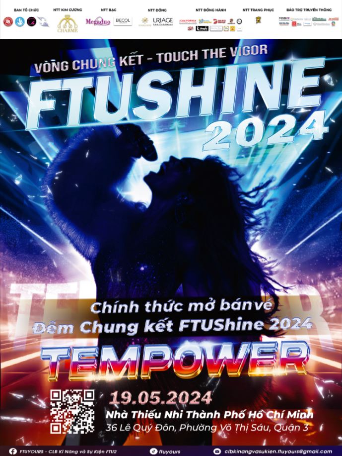 Rinh vé liền tay xem ngay chung kết FTUShine 2024