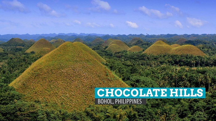Những ngọn đồi Chocolate nổi tiếng ở đảo Bohol 