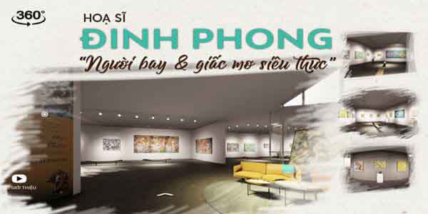 Triển lãm công nghệ 360 VR : NGƯỜI BAY VÀ GIẤC MƠ SIÊU THỰC