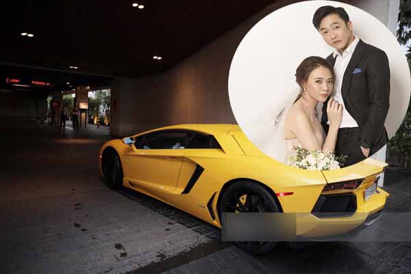 Rừng siêu xe đổ bộ đám cưới Cường Đôla – Đàm Thu Trang