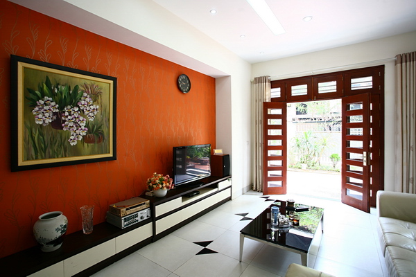 Tạo không gian ấn tượng với những điểm nhấn