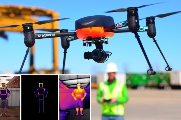 Dùng ‘máy bay không người lái’ để chẩn đoán người nghi nhiễm Covid-19