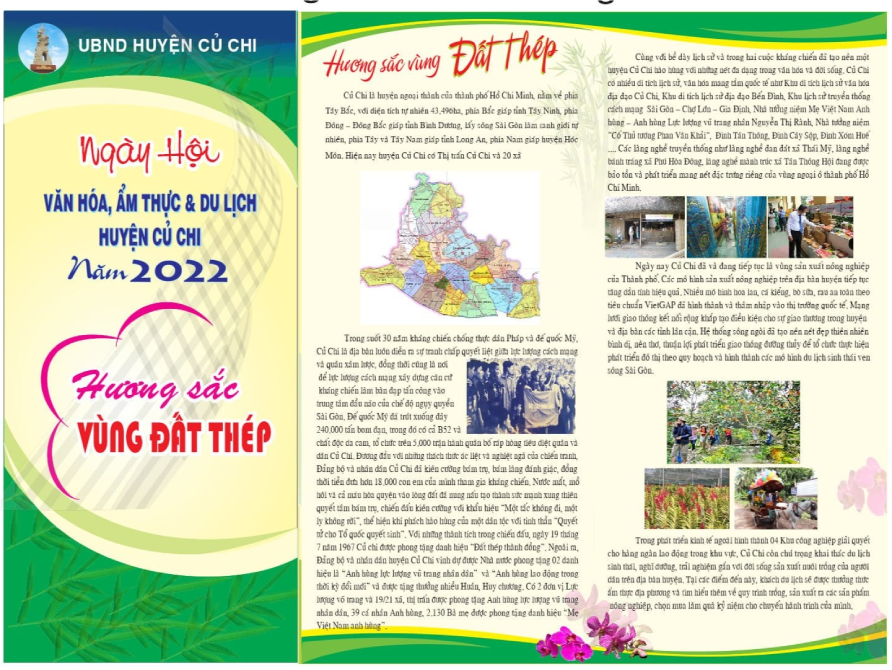 Lễ 2.9 này, bạn sẽ đi đâu chi bằng hãy đến Củ Chi tham gia ngày hội ‘Hương sắc vùng Đất Thép’