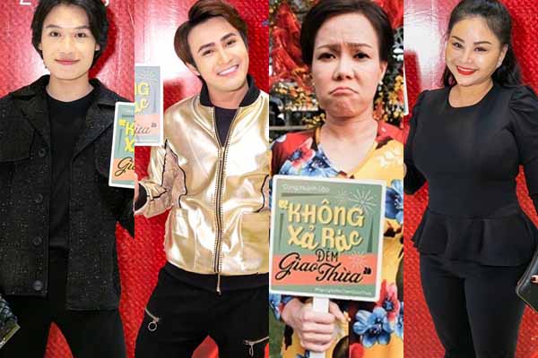 Huỳnh Lập truyền cảm hứng sống xanh, kêu gọi không xả rác đêm giao thừa