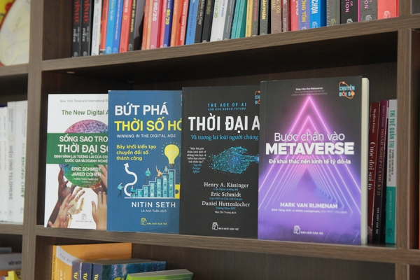 Tủ sách chuyển đổi số Nhà xuất bản Trẻ – Đồng hành cùng xu hướng thời đại