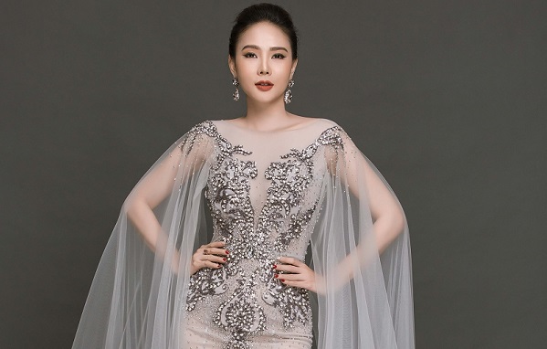 Á hậu Dương Yến Ngọc dự thi Hoa hậu Quý bà Hòa bình Thế giới 2017