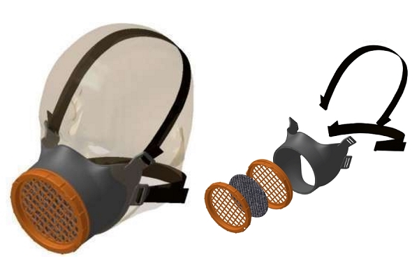 Pháp chế tạo khẩu trang có thể tái sử dụng 100 lần