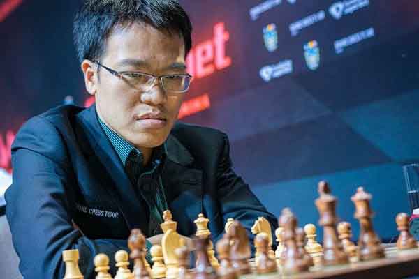 Lê Quang Liêm đánh bại kỳ thủ hạng 6 thế giới trên đất Mỹ