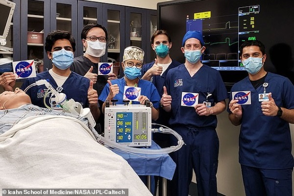 NASA cấp tốc chế tạo máy thở hỗ trợ bệnh nhân Covid-19 