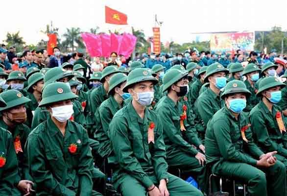 Lễ giao nhận quân năm 2021 sẽ không quá 20 phút