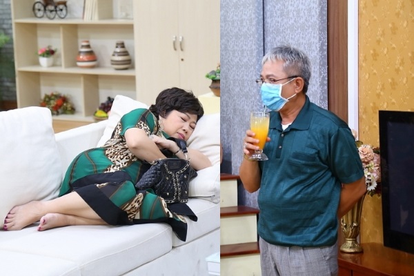 Trung Dân, Phi Phụng lộ ảnh ‘khó đỡ’ trên phim trường