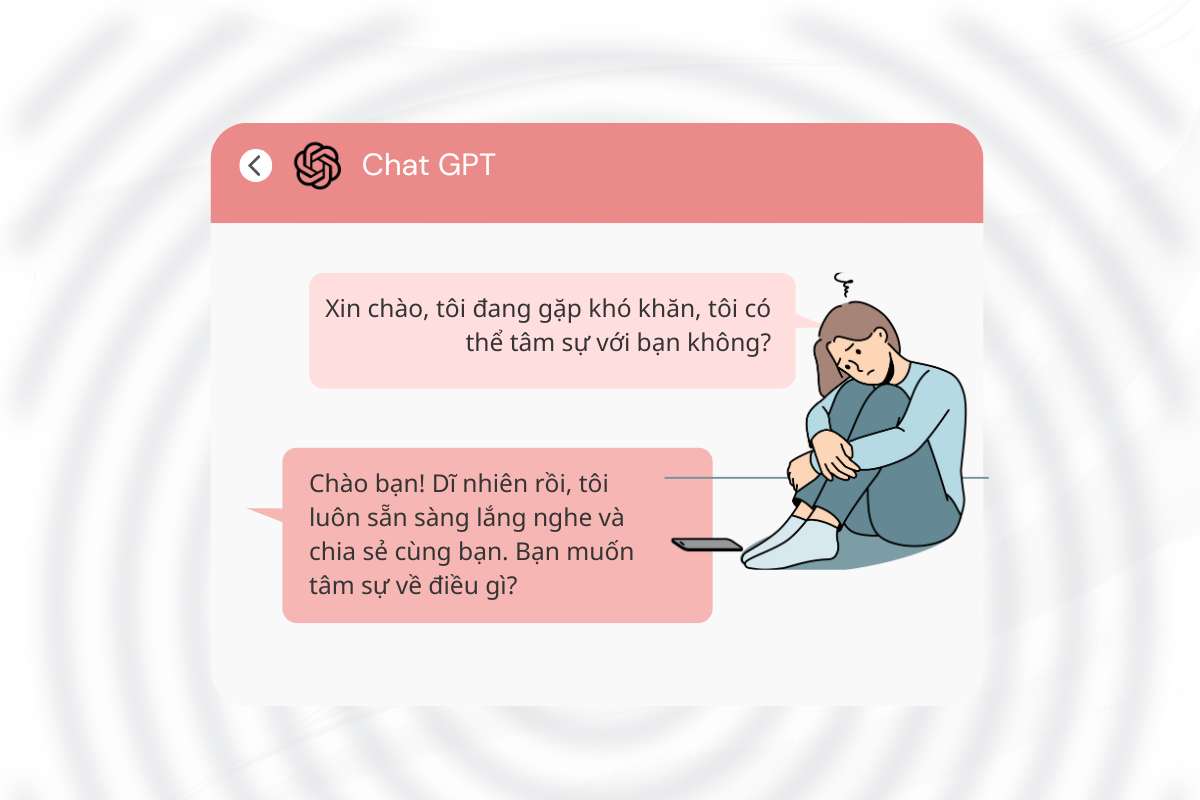 Tâm sự với AI: Liệu công nghệ có thể thay thế một người bạn thật sự?