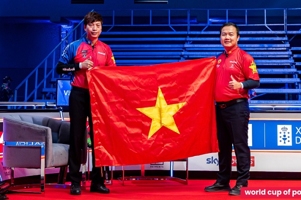 Billiards Việt Nam lập kỷ lục tại ‘World Cup of Pool 2023’