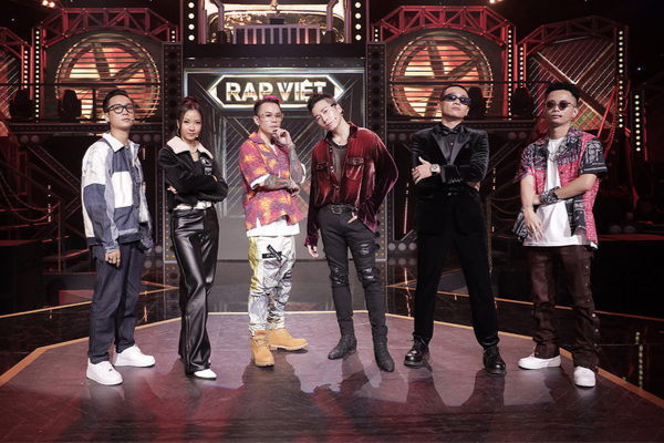 Thời trang “chất lừ” của bộ tứ HLV Rap Việt trong tập mới