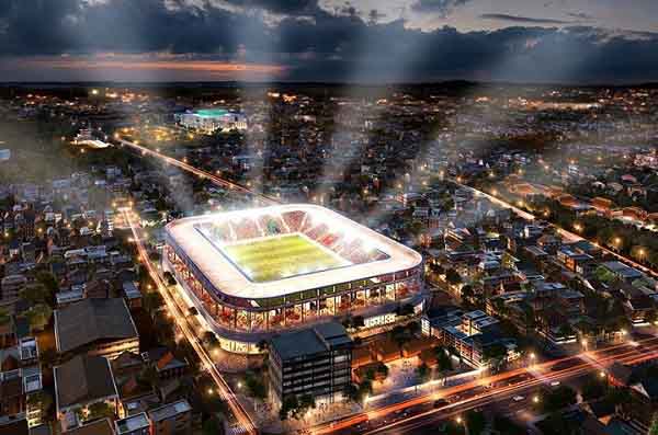 Sân Hàng Đẫy trị giá 250 triệu Euro gây choáng ngợp