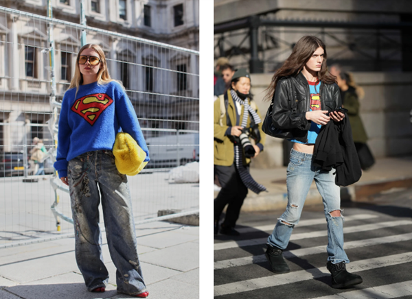 Siêu nhân – nguồn cảm hứng của giới thiết kế thời trang