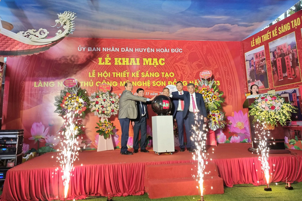 Lễ hội thiết kế sáng tạo làng nghề thủ công mỹ nghệ Sơn Đồng