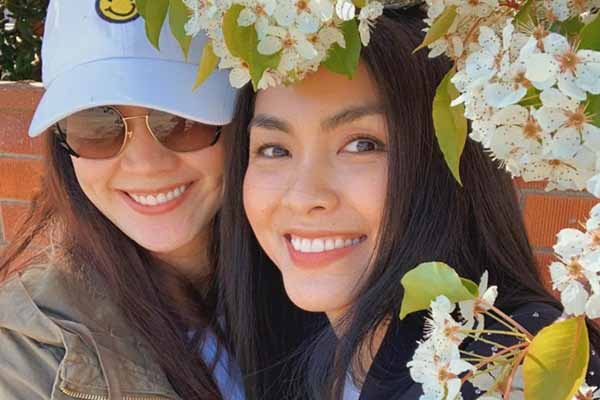 Tăng Thanh Hà đăng ảnh hiếm của Thân Thúy Hà sau khi sinh