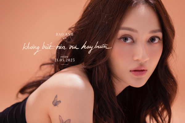 Bảo Anh xinh thơ mộng trong bộ ảnh quảng bá EP ballad