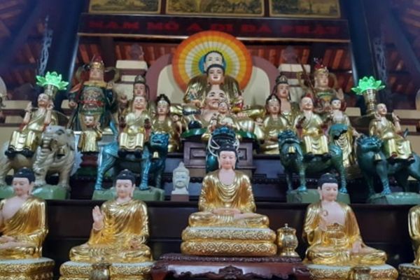 Chùa Phụng Sơn – Ngôi cổ tự 200 năm đậm nét kiến trúc Nam Bộ