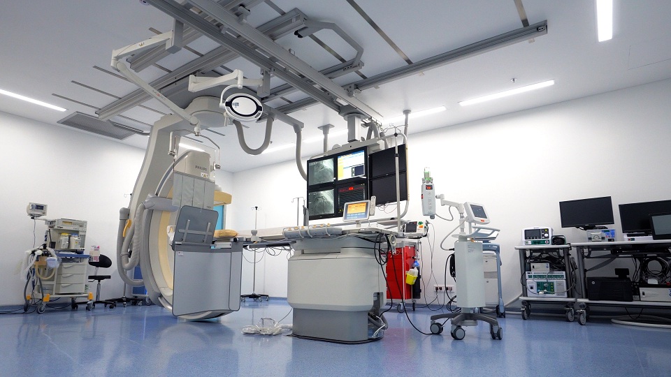 Thêm một phòng can thiệp tim mạch hiện đại đi vào hoạt động