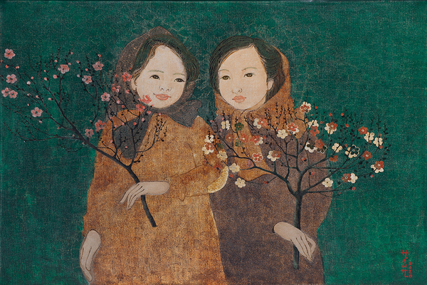 Đắm chìm trong thế giới trẻ thơ qua triển lãm tranh sơn mài ‘Song tấu lạ’