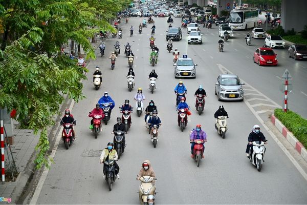 Hà Nội đang chịu ảnh hưởng không khí có cường độ mạnh nhất