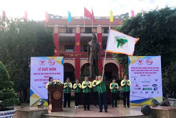 Gần 1000 VĐV Tp.Hồ Chí Minh bay Jetstar Pacific dự Đại hội Thể thao toàn quốc