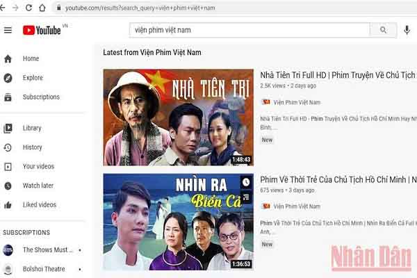 Phổ biến phim đặt hàng trên nền tảng trực tuyến