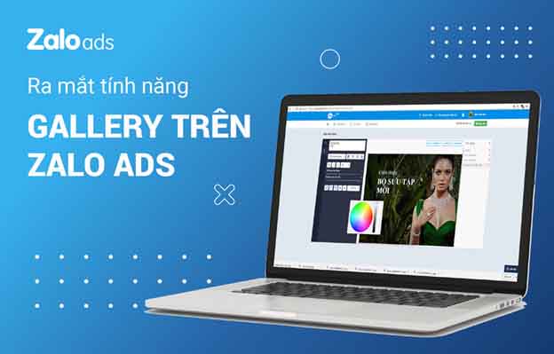 Tự thiết kế quảng cáo chuyên nghiệp với Zalo Gallery