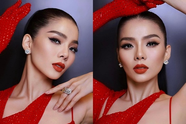 Vẻ đẹp sắc sảo của Lệ Quyên ở tuổi 41