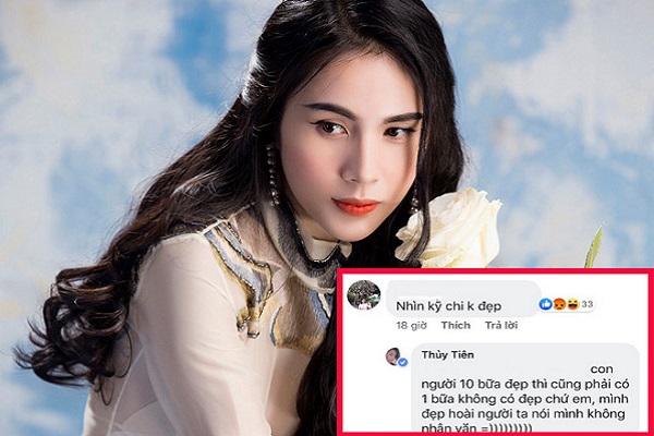 Bị chê bai nhan sắc, Thủy Tiên đáp trả đanh thép