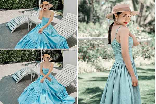 Nhan sắc đời thường của diễn viên Tường Vi