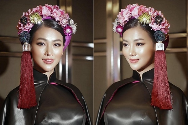 Diện áo dài đi chấm thi Miss Earth 2019, Phương Khánh khiến mọi người phải ‘lác mắt’