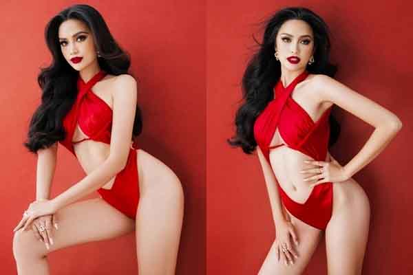 Hoa hậu Ngọc Châu ‘nhá hàng’ bikini trước thềm Bán kết Miss Universe 2022