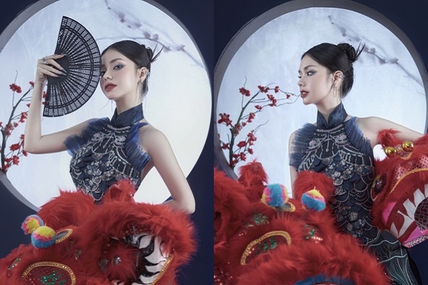 Nữ chính ‘Vợ ba’ hóa ‘chị Hằng’ khoe visual nữ thần hút mắt 