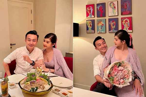 Lê Âu Ngân Anh khoe khoảnh khắc hạnh phúc bên chồng sắp cưới