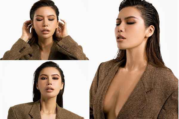 Minh Tú đẹp hững hờ, khoe hình thể nóng bỏng