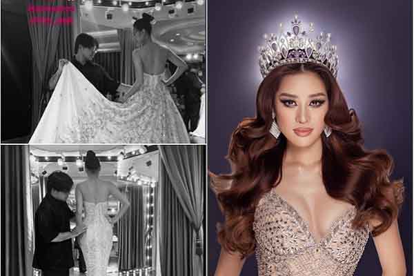 Lộ diện chiếc đầm final walk của đương kim Hoa hậu Hoàn vũ Việt Nam 2019?