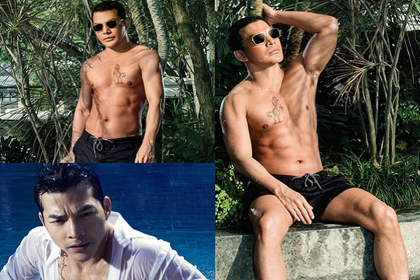 Hiếm sao nam nào 45 tuổi mà vẫn sở hữu body 6 múi như Trần Bảo Sơn