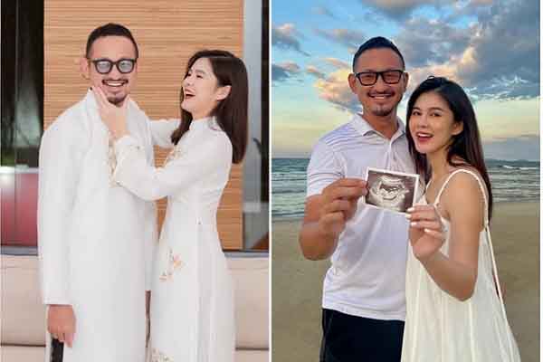 MC Thu Hoài vỡ òa báo tin mang thai con đầu lòng