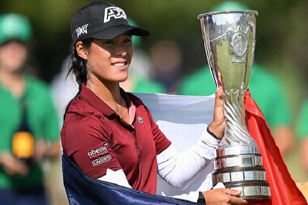 Người Pháp đầu tiên vô địch Evian Championship là ai?