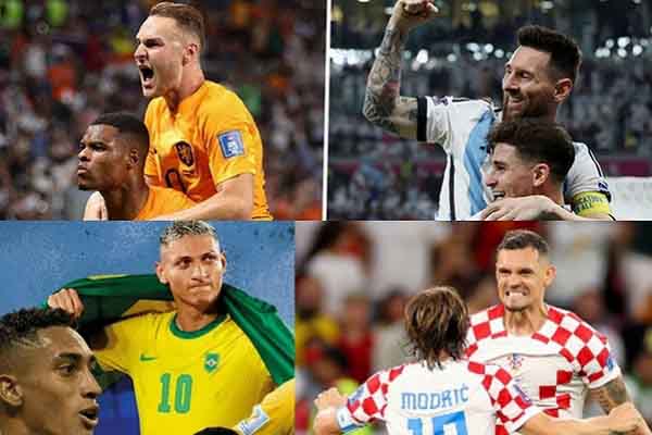 2 trận tứ kết đầu tiên: châu Âu và Nam Mỹ đại chiến