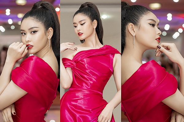 Trương Quỳnh Anh quyến rũ với sắc hồng, trở thành tâm điểm tại sự kiện