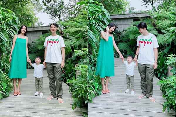 Á hậu Thúy Vân ‘xuất khẩu’ thơ tặng chồng