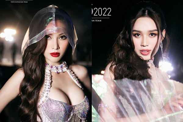 ‘Đứng ngồi không yên’ với thần thái của Đỗ Hà, Ngọc Thảo ở hậu trường Hoa hậu Việt Nam 