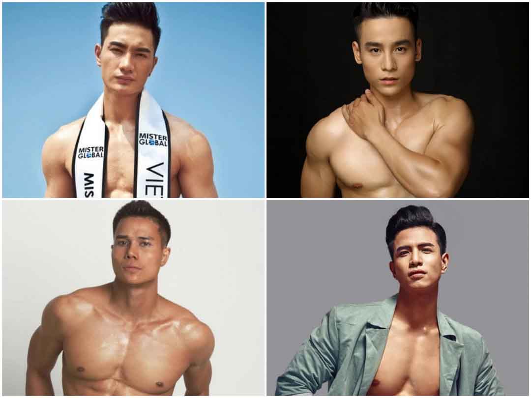 Top 10 mỹ nam Việt đăng quang Nam vương quốc tế