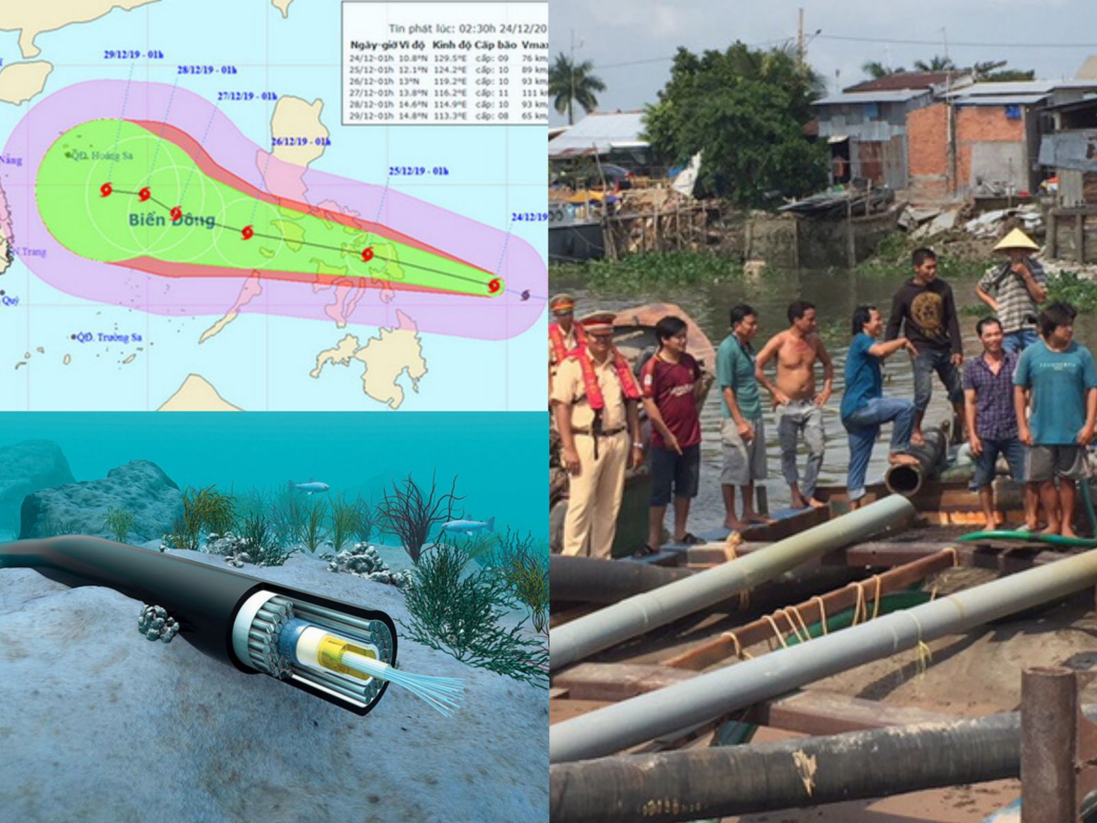 News 24h (24/12): Bão Phanfone vào gần Biển Đông, cán bộ thanh tra tỉnh bị bắt trên chiếu bạc