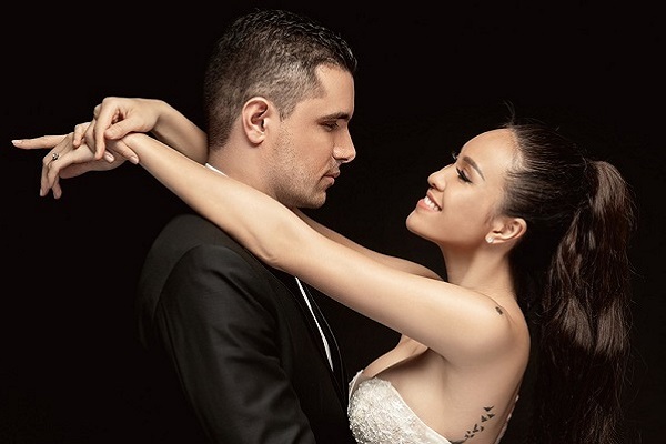 Ảnh cưới ngọt ngào của Phương Mai và chồng Tây